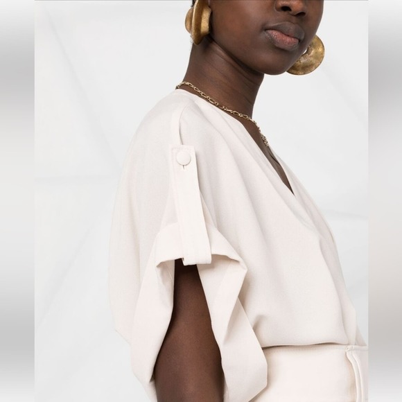 IRO Paris Caspian cream jumpsuit FR 34 / US 2 - Picture 3 of 14